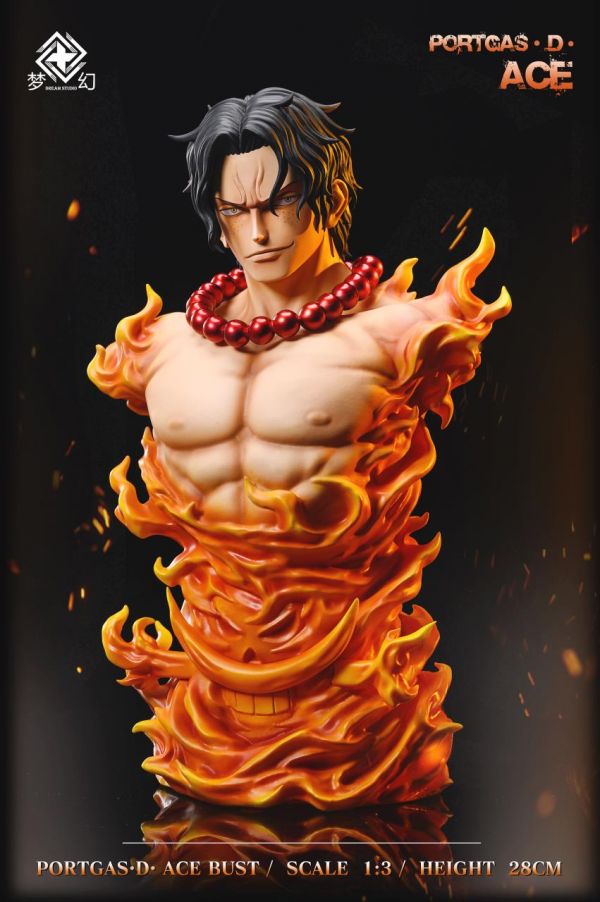 【售罄展示追加請私訊客服@toystationtw】海賊王 艾斯胸像 1/3 X 夢幻工作室 #動漫#模型#玩具#gk#玩驛#火影#手辦#海賊#死神#航海王#獵人#阿拉蕾#七大罪#七龍珠#寶可夢#神奇寶貝#哥吉拉#宮崎駿#迪士尼#灌籃高手#鬼滅之日刃#一拳超人#蠟筆小新#咒術#鏈鋸人#進擊的巨人#妖精尾巴#我的英雄學院#我英#鋼鍊#鋼之煉金術師#新世紀福音戰士#EVA#間諜家家酒#Re0#漫威#dc#集美#hex#tsume#prime1#queen#tes#xm#野獸國#壽屋#數碼寶貝
