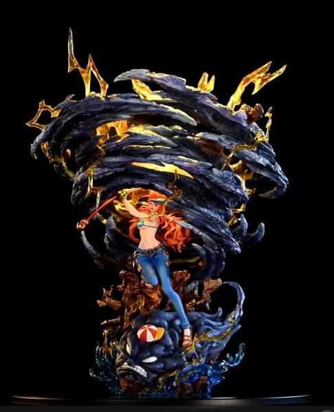 【現貨秒發】海賊王 雷霆天候 娜美 X 萬象工作室 玩驛丨Toy station, GK雕像預購, GK雕像代購, GK雕像現貨, GK雕像修復, 咒術, 咒術迴戰, SCC玩具屋, 玩具給庫, NBA, 瘋公仔, 訂製雕像,模型,伯公仔,gk,玩驛,火影,夜風本舖,海賊,死神,航海王,獵人,阿拉蕾,七大罪,七龍珠,寶可夢,神奇寶貝,哥吉拉,宮崎駿,迪士尼,灌籃高手,鬼滅之刃,一拳超人,蠟筆小新,咒術,鏈鋸人,進擊的巨人,乙骨,我英