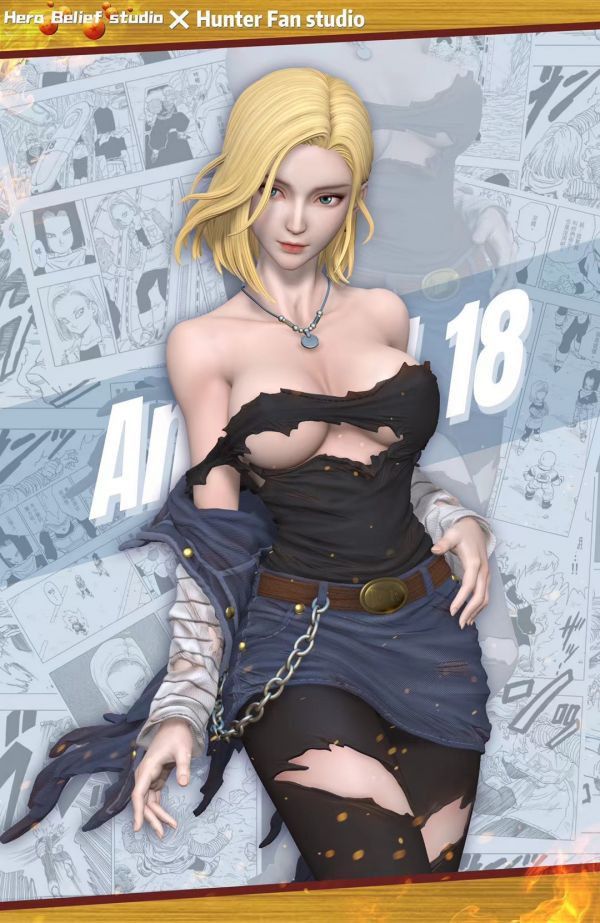 【現貨秒發】七龍珠 女性魅力系列 18號 X hero belief＆ hunter fan hb工作室 玩驛丨Toy station, GK雕像預購, GK雕像代購, GK雕像現貨, GK雕像修復, 購物網站, 自媒體選物店, SCC玩具屋, 玩具給庫, 希模型, 瘋公仔, 訂製雕像,模型,伯公仔,gk,玩驛,火影,夜風本舖,海賊,死神,航海王,獵人,阿拉蕾,七大罪,七龍珠,寶可夢,神奇寶貝,哥吉拉,宮崎駿,迪士尼,灌籃高手,鬼滅之日刃,一拳超人,蠟筆小新,咒術,鏈鋸人,進擊的巨人,妖精尾巴,我的英