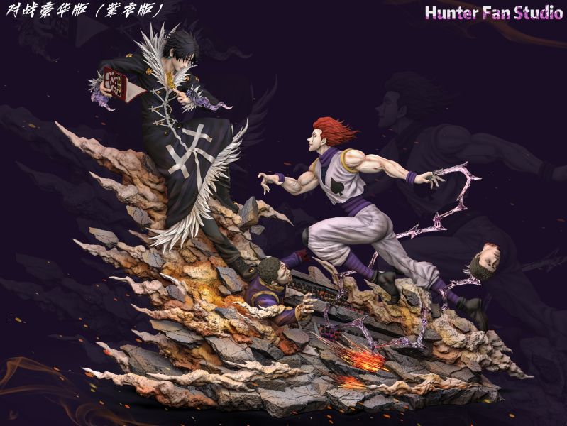 【現貨秒發】獵人 對戰系列 團長庫洛洛vs西索 雕像gk X HUNTER FAN STUDIO 玩驛丨Toy station, GK雕像預購, GK雕像代購, GK雕像現貨, GK雕像修復, 購物網站, 自媒體選物店, 日漫, 美漫, 電影, 電玩IP, 訂製雕像,模型,玩具,gk,玩驛,火影,手辦,海賊,死神,航海王,獵人,阿拉蕾,七大罪,七龍珠,寶可夢,神奇寶貝,哥吉拉,宮崎駿,迪士尼,灌籃高手,鬼滅之日刃,一拳超人,蠟筆小新,咒術,鏈鋸人,進擊的巨人,妖精尾巴,我的英雄學院,鋼鍊,鋼之