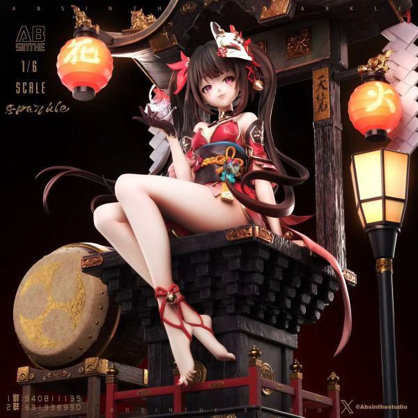 【售罄展示追加請私訊客服@toystationtw】崩壞星穹鐵道 花火  X ABsinthe 玩驛丨Toy station, GK雕像預購, GK雕像代購, GK雕像現貨, GK雕像修復, 咒術, 咒術迴戰, SCC玩具屋, 玩具給庫, 希模型, 瘋公仔, 訂製雕像,模型,伯公仔,gk,玩驛,火影,夜風本舖,海賊,死神,航海王,獵人,阿拉蕾,七大罪,七龍珠,寶可夢,神奇寶貝,哥吉拉,宮崎駿,迪士尼,灌籃高手,鬼滅之日刃,一拳超人,蠟筆小新,咒術,鏈鋸人,進擊的巨人,乙骨,我英