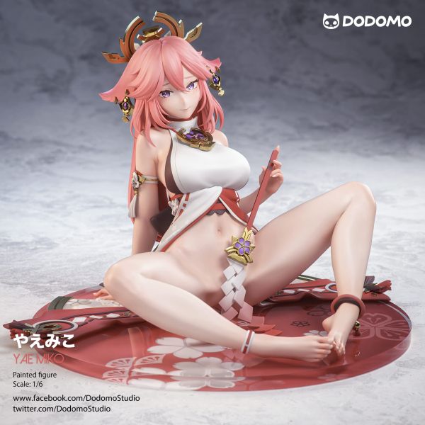 【售罄展示追加請私訊客服@toystationtw】原神 八重神子 X Dodomo Studio 動漫,模型,玩具,gk,玩驛,火影,手辦,海賊,死神,航海王,獵人,阿拉蕾,七大罪,七龍珠,寶可夢,神奇寶貝,哥吉拉,宮崎駿,迪士尼,灌籃高手,鬼滅之日刃,一拳超人,蠟筆小新,咒術,鏈鋸人,進擊的巨人,妖精尾巴,我的英雄學院,我英,鋼鍊,鋼之煉金術師,新世紀福音戰士,EVA,間諜家家酒,Re0,漫威,dc,集美#hex#tsume#prime1#queen#tes#xm#野獸國#壽屋#數碼寶貝
