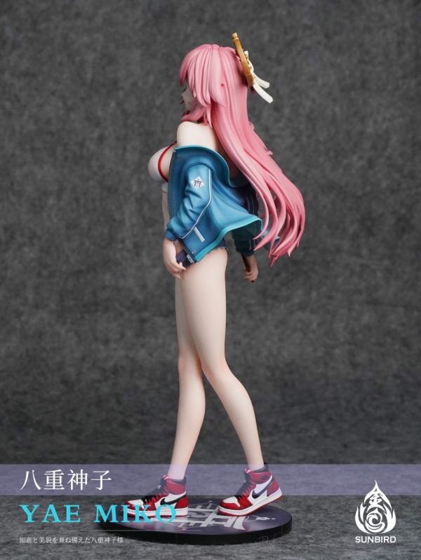 【售罄展示追加請私訊客服@toystationtw】原神 潮服八重神子 X 金烏工作室 動漫,模型,玩具,gk,玩驛,火影,手辦,海賊,死神,航海王,獵人,阿拉蕾,七大罪,七龍珠,寶可夢,神奇寶貝,哥吉拉,宮崎駿,迪士尼,灌籃高手,鬼滅之日刃,一拳超人,蠟筆小新,咒術,鏈鋸人,進擊的巨人,妖精尾巴,我的英雄學院,我英,鋼鍊,鋼之煉金術師,新世紀福音戰士,EVA,間諜家家酒,Re0,漫威,dc,集美#hex#tsume#prime1#queen#tes#xm#野獸國#壽屋#數碼寶貝