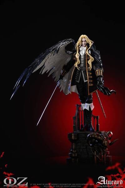 【售罄展示追加請私訊客服@toystationtw】惡魔城Castlevania 阿魯卡多 悲境の貴公子 X OZ Production 玩驛丨Toy station, GK雕像預購, GK雕像代購, GK雕像現貨, GK雕像修復, 咒術, 咒術迴戰, SCC玩具屋, 玩具給庫, 希模型, 瘋公仔, 訂製雕像,模型,伯公仔,gk,玩驛,火影,夜風本舖,海賊,死神,航海王,獵人,阿拉蕾,七大罪,七龍珠,寶可夢,神奇寶貝,哥吉拉,宮崎駿,迪士尼,灌籃高手,鬼滅之刃,一拳超人,蠟筆小新,咒術,鏈鋸人,進擊的巨人,乙骨,我英,尼卡