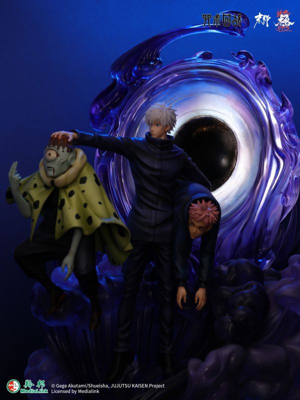 【售罄展示追加請私訊客服@toystationtw】咒術迴戰 無量空處 五條悟vs特級咒靈漏瑚 X 末那魂燃 正版授權 玩驛丨Toy station, GK雕像預購, GK雕像代購, GK雕像現貨, GK雕像修復, 咒術, 咒術迴戰, SCC玩具屋, 玩具給庫, NBA, 瘋公仔, 訂製雕像,模型,伯公仔,gk,玩驛,火影,夜風本舖,海賊,死神,航海王,獵人,阿拉蕾,七大罪,七龍珠,寶可夢,神奇寶貝,哥吉拉,宮崎駿,迪士尼,灌籃高手,鬼滅之刃,一拳超人,蠟筆小新,咒術,鏈鋸人,進擊的巨人,乙骨,我英