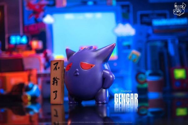【售罄展示追加請私訊客服@toystationtw】寶可夢 耿鬼趣味系列 《不幹了！耿鬼》車載桌面擺件 X NIUZI工作室 動漫,模型,玩具,gk,玩驛,火影,手辦,海賊,死神,航海王,獵人,阿拉蕾,七大罪,七龍珠,寶可夢,神奇寶貝,哥吉拉,宮崎駿,迪士尼,灌籃高手,鬼滅之日刃,一拳超人,蠟筆小新,咒術,鏈鋸人,進擊的巨人,妖精尾巴,我的英雄學院,我英,鋼鍊,鋼之煉金術師,新世紀福音戰士,EVA,間諜家家酒,Re0,漫威,dc,集美#hex#tsume#prime1#queen#tes#xm#野獸國#壽屋#數碼寶貝