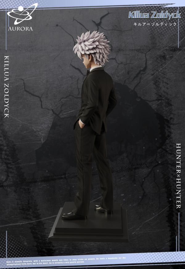 【售罄展示追加請私訊客服@toystationtw】獵人 西裝系列 西裝奇犽 X Aurora Studio 玩驛丨Toy station, GK雕像預購, GK雕像代購, GK雕像現貨, GK雕像修復, 咒術, 咒術迴戰, SCC玩具屋, 玩具給庫, NBA, 瘋公仔, 訂製雕像,模型,伯公仔,gk,玩驛,火影,夜風本舖,海賊,死神,航海王,獵人,阿拉蕾,七大罪,七龍珠,寶可夢,神奇寶貝,哥吉拉,宮崎駿,迪士尼,灌籃高手,鬼滅之刃,一拳超人,蠟筆小新,咒術,鏈鋸人,進擊的巨人,乙骨,我英