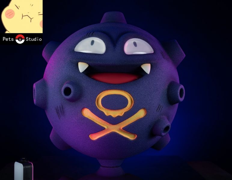 〖售鑿展示追加請私訊客服@toystationtw〗寶可夢 瓦斯彈 1/1 X Pets studio #動漫#模型#玩具#gk#玩驛#火影#手辦#海賊#死神#航海王#獵人#阿拉蕾#七大罪#七龍珠#寶可夢#神奇寶貝#哥吉拉#宮崎駿#迪士尼#灌籃高手#鬼滅之日刃#一拳超人#蠟筆小新#咒術#鏈鋸人#進擊的巨人#妖精尾巴#我的英雄學院#我英#鋼鍊#鋼之煉金術師#新世紀福音戰士#EVA#間諜家家酒#Re0#漫威#dc#集美#hex#tsume#prime1#queen#tes#xm#野獸國#壽屋#數碼寶貝