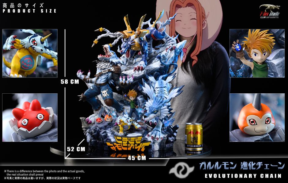 【現貨秒發】數碼寶貝 加魯魯獸進化組  X 暴龍社 玩驛丨Toy station, GK雕像預購, GK雕像代購, GK雕像現貨, GK雕像修復, 咒術, 咒術迴戰, SCC玩具屋, 玩具給庫, NBA, 瘋公仔, 訂製雕像,模型,伯公仔,gk,玩驛,火影,夜風本舖,海賊,死神,航海王,獵人,阿拉蕾,七大罪,七龍珠,寶可夢,神奇寶貝,哥吉拉,宮崎駿,迪士尼,灌籃高手,鬼滅之刃,一拳超人,蠟筆小新,咒術,鏈鋸人,進擊的巨人,乙骨,我英