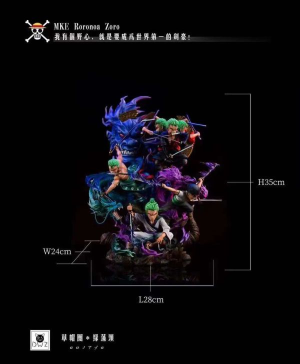 【售罄展示追加請私訊客服@toystationtw】海賊王 草帽團*綠藻頭 X DWZ #動漫#模型#玩具#gk#玩驛#火影#手辦#海賊#死神#航海王#獵人#阿拉蕾#七大罪#七龍珠#寶可夢#神奇寶貝#哥吉拉#宮崎駿#迪士尼#灌籃高手#鬼滅之日刃#一拳超人#蠟筆小新#咒術#鏈鋸人#進擊的巨人#妖精尾巴#我的英雄學院#我英#鋼鍊#鋼之煉金術師#新世紀福音戰士#EVA#間諜家家酒#Re0#漫威#dc#集美#hex#tsume#prime1#queen#tes#xm#野獸國#壽屋#數碼寶貝