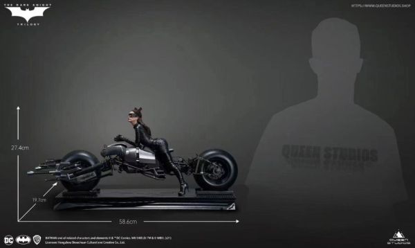【現貨秒發】DC 貓女 蝙蝠摩托車全身雕像 X Queen Studio 正版授權 動漫,模型,玩具,gk,玩驛,火影,手辦,海賊,死神,航海王,獵人,阿拉蕾,七大罪,七龍珠,寶可夢,神奇寶貝,哥吉拉,宮崎駿,迪士尼,灌籃高手,鬼滅之日刃,一拳超人,蠟筆小新,咒術,鏈鋸人,進擊的巨人,妖精尾巴,我的英雄學院,我英,鋼鍊,鋼之煉金術師,新世紀福音戰士,EVA,間諜家家酒,Re0,漫威,dc,集美#hex#tsume#prime1#queen#tes#xm#野獸國#壽屋#數碼寶貝