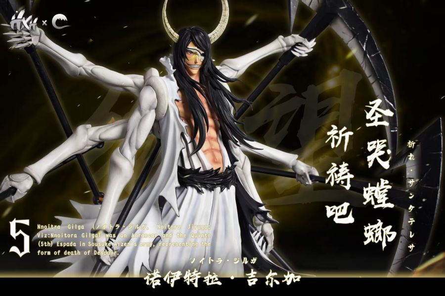 【預購】死神 十刃歸刃系列第三彈 諾伊特拉·吉爾加 X HXHENG+CHENG 玩驛丨Toy station, GK雕像預購, GK雕像代購, GK雕像現貨, GK雕像修復, 咒術, 咒術迴戰, SCC玩具屋, 玩具給庫, NBA, 瘋公仔, 訂製雕像,模型,伯公仔,gk,玩驛,火影,夜風本舖,海賊,死神,航海王,獵人,阿拉蕾,七大罪,七龍珠,寶可夢,神奇寶貝,哥吉拉,宮崎駿,迪士尼,灌籃高手,鬼滅之刃,一拳超人,蠟筆小新,咒術,鏈鋸人,進擊的巨人,乙骨,我英