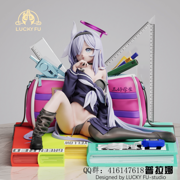【預購】碧藍檔案 普拉娜 X LUCKY FU-studio 玩驛丨Toy station, GK雕像預購, GK雕像代購, GK雕像現貨, GK雕像修復, 咒術, 咒術迴戰, SCC玩具屋, 玩具給庫, NBA, 瘋公仔, 訂製雕像,模型,伯公仔,gk,玩驛,火影,夜風本舖,海賊,死神,航海王,獵人,阿拉蕾,七大罪,七龍珠,寶可夢,神奇寶貝,哥吉拉,宮崎駿,迪士尼,灌籃高手,鬼滅之刃,一拳超人,蠟筆小新,咒術,鏈鋸人,進擊的巨人,乙骨,我英
