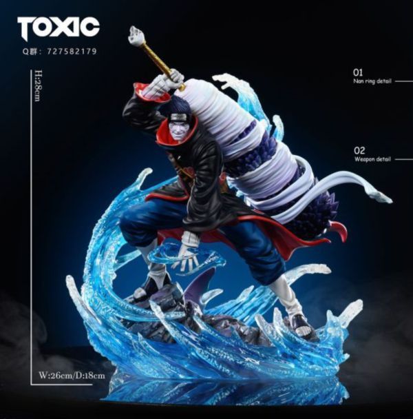 【售罄展示追加請私訊客服@toystationtw】火影忍者 曉組織共鳴系列第二彈 幹柿鬼鮫 X Toxic studio #動漫#模型#玩具#gk#玩驛#火影#手辦#海賊#死神#航海王#獵人#阿拉蕾#七大罪#七龍珠#寶可夢#神奇寶貝#哥吉拉#宮崎駿#迪士尼#灌籃高手#鬼滅之日刃#一拳超人#蠟筆小新#咒術#鏈鋸人#進擊的巨人#妖精尾巴#我的英雄學院#我英#鋼鍊#鋼之煉金術師#新世紀福音戰士#EVA#間諜家家酒#Re0#漫威#dc#集美#hex#tsume#prime1#queen#tes#xm#野獸國#壽屋#數碼寶貝