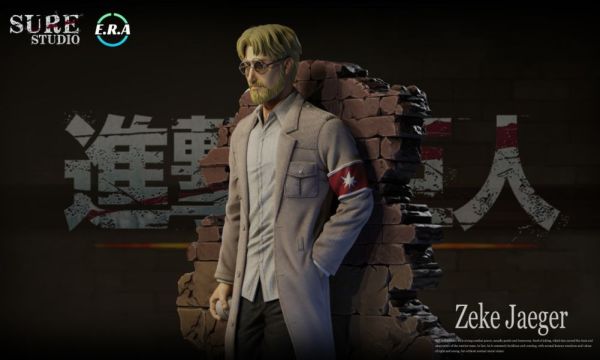 【代購】進擊的的巨人 最終季人物補全 03 吉克·耶格爾 X Sure studio & E.R.A 玩驛丨Toy station, GK雕像預購, GK雕像代購, GK雕像現貨, GK雕像修復, 咒術, 咒術迴戰, SCC玩具屋, 玩具給庫, NBA, 瘋公仔, 訂製雕像,模型,伯公仔,gk,玩驛,火影,夜風本舖,海賊,死神,航海王,獵人,阿拉蕾,七大罪,七龍珠,寶可夢,神奇寶貝,哥吉拉,宮崎駿,迪士尼,灌籃高手,鬼滅之刃,一拳超人,蠟筆小新,咒術,鏈鋸人,進擊的巨人,乙骨,我英