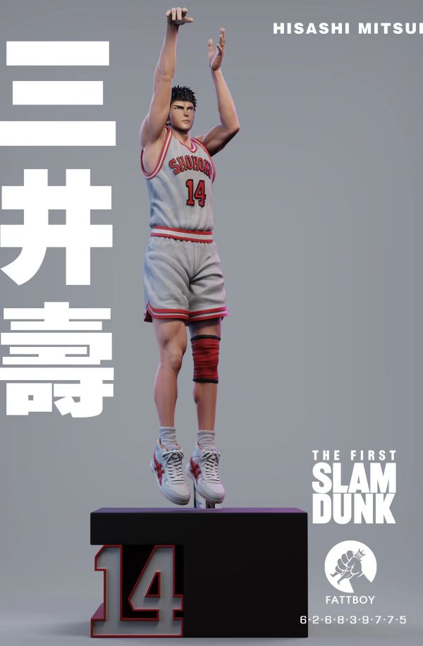 【售罄展示追加請私訊客服@toystationtw】灌籃高手 灌籃金典動態系列 三井壽 X 玩胖 studio 玩驛丨Toy station, GK雕像預購, GK雕像代購, GK雕像現貨, GK雕像修復, 咒術, 咒術迴戰, SCC玩具屋, 玩具給庫, 希模型, 瘋公仔, 訂製雕像,模型,伯公仔,gk,玩驛,火影,夜風本舖,海賊,死神,航海王,獵人,阿拉蕾,七大罪,七龍珠,寶可夢,神奇寶貝,哥吉拉,宮崎駿,迪士尼,灌籃高手,鬼滅之日刃,一拳超人,蠟筆小新,咒術,鏈鋸人,進擊的巨人,乙骨,我英