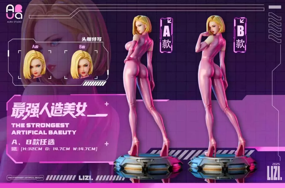 【預購】七龍珠 最強人造美女-LIZI X AURA-Studio 玩驛丨Toy station, GK雕像預購, GK雕像代購, GK雕像現貨, GK雕像修復, 咒術, 咒術迴戰, SCC玩具屋, 玩具給庫, NBA, 瘋公仔, 訂製雕像,模型,伯公仔,gk,玩驛,火影,夜風本舖,海賊,死神,航海王,獵人,阿拉蕾,七大罪,七龍珠,寶可夢,神奇寶貝,哥吉拉,宮崎駿,迪士尼,灌籃高手,鬼滅之刃,一拳超人,蠟筆小新,咒術,鏈鋸人,進擊的巨人,乙骨,我英