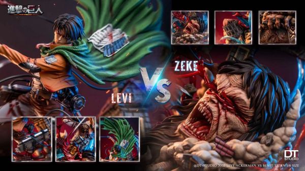 【售罄展示追加請私訊客服@toystationtw】進擊的巨人 兵長利威爾 X DT studio #動漫#模型#玩具#gk#玩驛#火影#手辦#海賊#死神#航海王#獵人#阿拉蕾#七大罪#七龍珠#寶可夢#神奇寶貝#哥吉拉#宮崎駿#迪士尼#灌籃高手#鬼滅之日刃#一拳超人#蠟筆小新#咒術#鏈鋸人#進擊的巨人#妖精尾巴#我的英雄學院#我英#鋼鍊#鋼之煉金術師#新世紀福音戰士#EVA#間諜家家酒#Re0#漫威#dc#集美#hex#tsume#prime1#queen#tes#xm#野獸國#壽屋#數碼寶貝