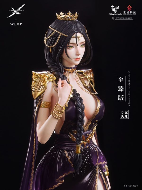 【售罄展示追加請私訊客服@toystationtw】鬼刀 雕像系列《女王》 X TriEagles Studio&WLOP 玄機科技 正版授權 #動漫#模型#玩具#gk#玩驛#火影#手辦#海賊#死神#航海王#獵人#阿拉蕾#七大罪#七龍珠#寶可夢#神奇寶貝#哥吉拉#宮崎駿#迪士尼#灌籃高手#鬼滅之日刃#一拳超人#蠟筆小新#咒術#鏈鋸人#進擊的巨人#妖精尾巴#我的英雄學院#我英#鋼鍊#鋼之煉金術師#新世紀福音戰士#EVA#間諜家家酒#Re0#漫威#dc#集美#hex#tsume#prime1#queen#tes#xm#野獸國#壽屋#數碼寶貝