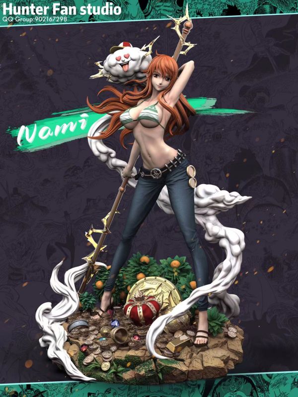 【售罄展示追加請私訊客服@toystationtw】海賊王 女性共鳴系列 娜美 X hunter fan #動漫#模型#玩具#gk#玩驛#火影#手辦#海賊#死神#航海王#獵人#阿拉蕾#七大罪#七龍珠#寶可夢#神奇寶貝#哥吉拉#宮崎駿#迪士尼#灌籃高手#鬼滅之日刃#一拳超人#蠟筆小新#咒術#鏈鋸人#進擊的巨人#妖精尾巴#我的英雄學院#我英#鋼鍊#鋼之煉金術師#新世紀福音戰士#EVA#間諜家家酒#Re0#漫威#dc#集美#hex#tsume#prime1#queen#tes#xm#野獸國#壽屋#數碼寶貝