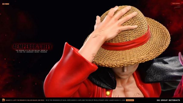 【售罄展示追加請私訊客服@toystationtw】海賊王 草帽魯夫 新四皇登場 X Du-Studio #動漫#模型#玩具#gk#玩驛#火影#手辦#海賊#死神#航海王#獵人#阿拉蕾#七大罪#七龍珠#寶可夢#神奇寶貝#哥吉拉#宮崎駿#迪士尼#灌籃高手#鬼滅之日刃#一拳超人#蠟筆小新#咒術#鏈鋸人#進擊的巨人#妖精尾巴#我的英雄學院#我英#鋼鍊#鋼之煉金術師#新世紀福音戰士#EVA#間諜家家酒#Re0#漫威#dc#集美#hex#tsume#prime1#queen#tes#xm#野獸國#壽屋#數碼寶貝