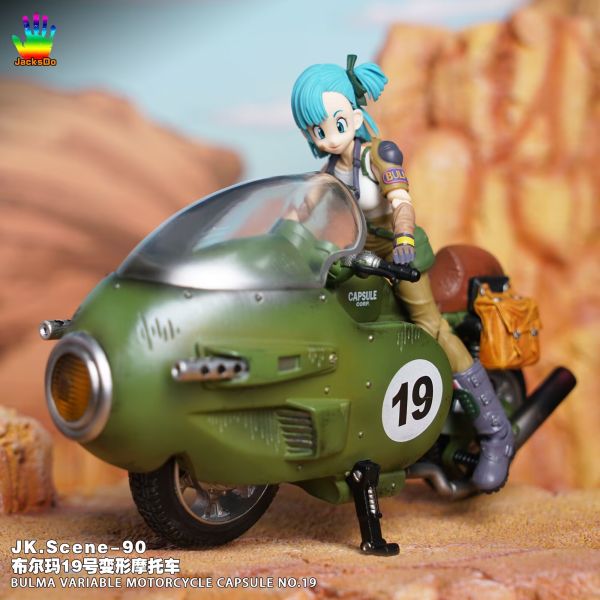 【售罄展示追加請私訊客服@toystationtw】七龍珠 布爾瑪19號變形摩托車 X JacksDo #動漫#模型#玩具#gk#玩驛#火影#手辦#海賊#死神#航海王#獵人#阿拉蕾#七大罪#七龍珠#寶可夢#神奇寶貝#哥吉拉#宮崎駿#迪士尼#灌籃高手#鬼滅之日刃#一拳超人#蠟筆小新#咒術#鏈鋸人#進擊的巨人#妖精尾巴#我的英雄學院#我英#鋼鍊#鋼之煉金術師#新世紀福音戰士#EVA#間諜家家酒#Re0#漫威#dc#集美#hex#tsume#prime1#queen#tes#xm#野獸國#壽屋#數碼寶貝