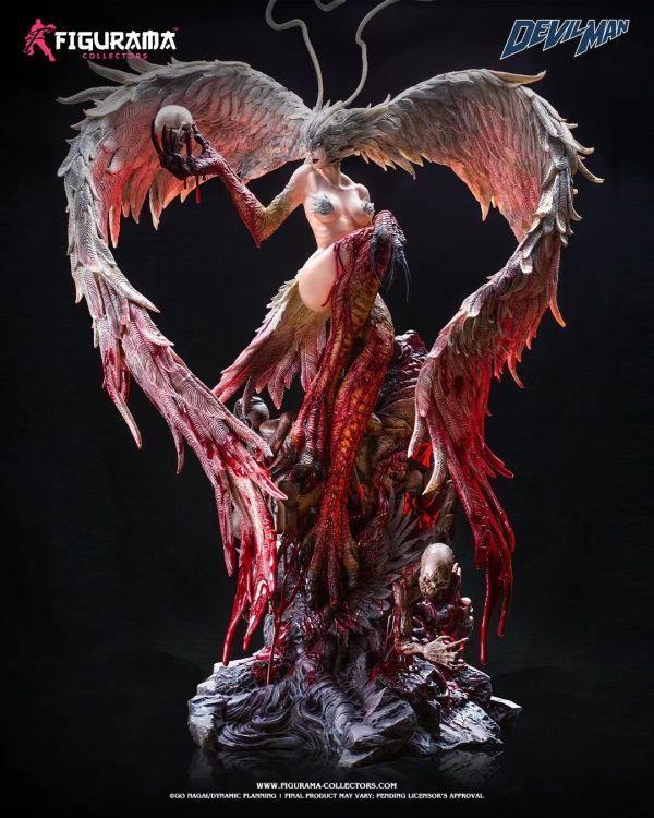 【售罄展示追加請私訊客服@toystationtw】惡魔人 妖鳥死麗濡 X Figurama 動漫,模型,玩具,gk,玩驛,火影,手辦,海賊,死神,航海王,獵人,阿拉蕾,七大罪,七龍珠,寶可夢,神奇寶貝,哥吉拉,宮崎駿,迪士尼,灌籃高手,鬼滅之日刃,一拳超人,蠟筆小新,咒術,鏈鋸人,進擊的巨人,妖精尾巴,我的英雄學院,我英,鋼鍊,鋼之煉金術師,新世紀福音戰士,EVA,間諜家家酒,Re0,漫威,dc,集美#hex#tsume#prime1#queen#tes#xm#野獸國#壽屋#數碼寶貝