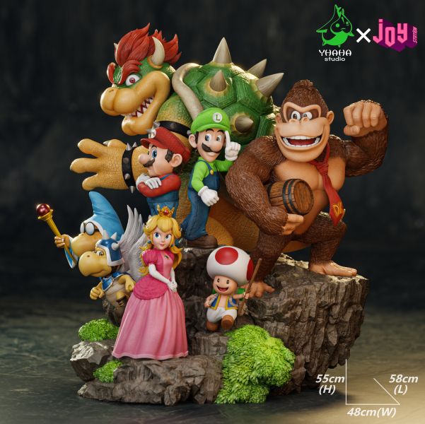 【售罄展示追加請私訊客服@toystationtw】任天堂 超級馬力歐 全家桶 X JOY STSTION&YHAHA 動漫,模型,玩具,gk,玩驛,火影,手辦,海賊,死神,航海王,獵人,阿拉蕾,七大罪,七龍珠,寶可夢,神奇寶貝,哥吉拉,宮崎駿,迪士尼,灌籃高手,鬼滅之日刃,一拳超人,蠟筆小新,咒術,鏈鋸人,進擊的巨人,妖精尾巴,我的英雄學院,我英,鋼鍊,鋼之煉金術師,新世紀福音戰士,EVA,間諜家家酒,Re0,漫威,dc,集美#hex#tsume#prime1#queen#tes#xm#野獸國#壽屋#數碼寶貝