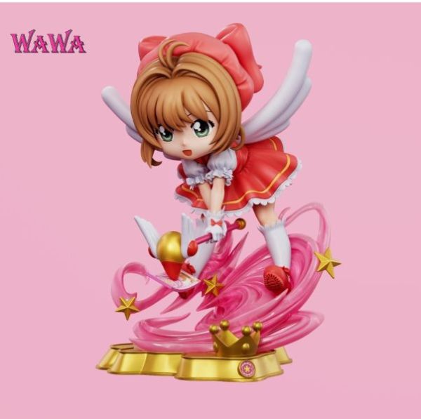 【售罄展示追加請私訊客服@toystationtw】魔卡少女 小櫻 木之本櫻 X WAWA studio 玩驛丨Toy station, GK雕像預購, GK雕像代購, GK雕像現貨, GK雕像修復, 咒術, 咒術迴戰, SCC玩具屋, 玩具給庫, NBA, 瘋公仔, 訂製雕像,模型,伯公仔,gk,玩驛,火影,夜風本舖,海賊,死神,航海王,獵人,阿拉蕾,七大罪,七龍珠,寶可夢,神奇寶貝,哥吉拉,宮崎駿,迪士尼,灌籃高手,鬼滅之刃,一拳超人,蠟筆小新,咒術,鏈鋸人,進擊的巨人,乙骨,我英