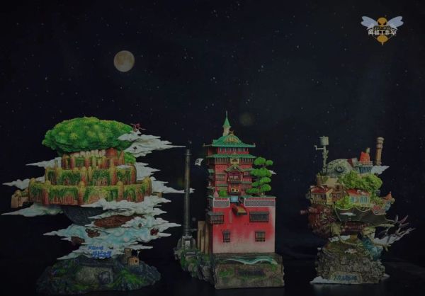 【售罄展示追加請私訊客服@toystationtw】天空之城 宮崎駿經典建築系列003 天空之城 X 黃蜂工作室 #動漫#模型#玩具#gk#玩驛#火影#手辦#海賊#死神#航海王#獵人#阿拉蕾#七大罪#七龍珠#寶可夢#神奇寶貝#哥吉拉#宮崎駿#迪士尼#灌籃高手#鬼滅之日刃#一拳超人#蠟筆小新#咒術#鏈鋸人#進擊的巨人#妖精尾巴#我的英雄學院#我英#鋼鍊#鋼之煉金術師#新世紀福音戰士#EVA#間諜家家酒#Re0#漫威#dc#集美#hex#tsume#prime1#queen#tes#xm#野獸國#壽屋#數碼寶貝