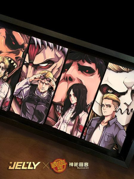 【補款】進擊的巨人 裝飾畫 九大巨人 X 神秘畫廊 動漫,模型,玩具,gk,玩驛,火影,手辦,海賊,死神,航海王,獵人,阿拉蕾,七大罪,七龍珠,寶可夢,神奇寶貝,哥吉拉,宮崎駿,迪士尼,灌籃高手,鬼滅之日刃,一拳超人,蠟筆小新,咒術,鏈鋸人,進擊的巨人,妖精尾巴,我的英雄學院,我英,鋼鍊,鋼之煉金術師,新世紀福音戰士,EVA,間諜家家酒,Re0,漫威,dc,集美#hex#tsume#prime1#queen#tes#xm#野獸國#壽屋#數碼寶貝