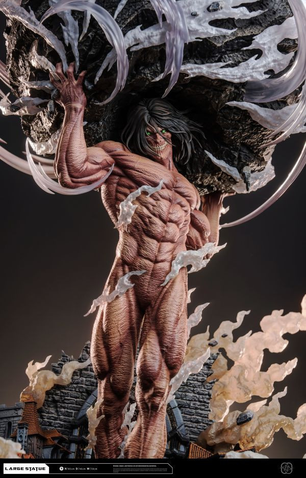 【補款】進擊的巨人 大型雕像 堵門-艾連·葉卡 X Hertz-Studio 玩驛丨Toy station, GK雕像預購, GK雕像代購, GK雕像現貨, GK雕像修復, 咒術, 咒術迴戰, SCC玩具屋, 玩具給庫, NBA, 瘋公仔, 訂製雕像,模型,伯公仔,gk,玩驛,火影,夜風本舖,海賊,死神,航海王,獵人,阿拉蕾,七大罪,七龍珠,寶可夢,神奇寶貝,哥吉拉,宮崎駿,迪士尼,灌籃高手,鬼滅之刃,一拳超人,蠟筆小新,咒術,鏈鋸人,進擊的巨人,乙骨,我英