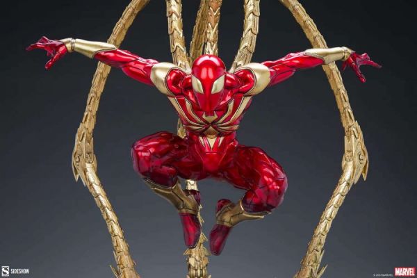 【售罄展示追加請私訊客服@toystationtw】漫威 IRON SPIDER 鋼鐵蜘蛛俠 X Sideshow #動漫#模型#玩具#gk#玩驛#火影#手辦#海賊#死神#航海王#獵人#阿拉蕾#七大罪#七龍珠#寶可夢#神奇寶貝#哥吉拉#宮崎駿#迪士尼#灌籃高手#鬼滅之日刃#一拳超人#蠟筆小新#咒術#鏈鋸人#進擊的巨人#妖精尾巴#我的英雄學院#我英#鋼鍊#鋼之煉金術師#新世紀福音戰士#EVA#間諜家家酒#Re0#漫威#dc#集美#hex#tsume#prime1#queen#tes#xm#野獸國#壽屋#數碼寶貝