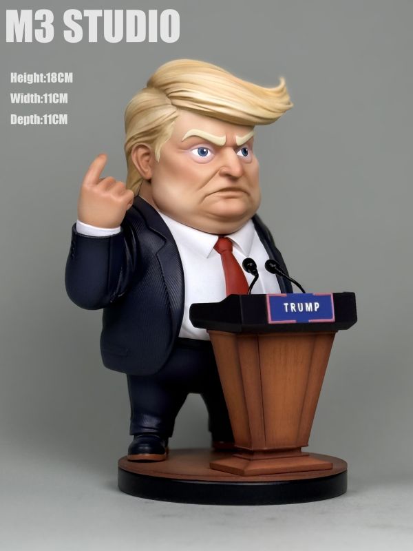 【預購】川普 特朗普 Q版 手辦 雕像 GK X M3 工作室 玩驛丨Toy station, GK雕像預購, GK雕像代購, GK雕像現貨, GK雕像修復, 咒術, 咒術迴戰, SCC玩具屋, 玩具給庫, NBA, 瘋公仔, 訂製雕像,模型,伯公仔,gk,玩驛,火影,夜風本舖,海賊,死神,航海王,獵人,阿拉蕾,七大罪,七龍珠,寶可夢,神奇寶貝,哥吉拉,宮崎駿,迪士尼,灌籃高手,鬼滅之刃,一拳超人,蠟筆小新,咒術,鏈鋸人,進擊的巨人,乙骨,我英