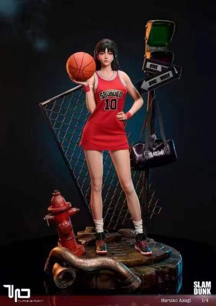 【售罄展示追加請私訊客服@toystationtw】灌籃高手 赤木晴子  X Turning Point Studio #動漫#模型#玩具#gk#玩驛#火影#手辦#海賊#死神#航海王#獵人#阿拉蕾#七大罪#七龍珠#寶可夢#神奇寶貝#哥吉拉#宮崎駿#迪士尼#灌籃高手#鬼滅之日刃#一拳超人#蠟筆小新#咒術#鏈鋸人#進擊的巨人#妖精尾巴#我的英雄學院#我英#鋼鍊#鋼之煉金術師#新世紀福音戰士#EVA#間諜家家酒#Re0#漫威#dc#集美#hex#tsume#prime1#queen#tes#xm#野獸國#壽屋#數碼寶貝