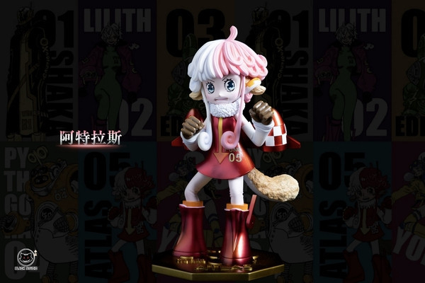 【售罄展示追加請私訊客服@toystationtw】海賊王 未來島蛋尖島蛋頭島貝卡帕庫系列第二彈莉莉絲 & 阿特拉斯 & 畢達哥拉斯 & 愛迪生 X Black小黑 玩驛丨Toy station, GK雕像預購, GK雕像代購, GK雕像現貨, GK雕像修復, 咒術, 咒術迴戰, SCC玩具屋, 玩具給庫, NBA, 瘋公仔, 訂製雕像,模型,伯公仔,gk,玩驛,火影,夜風本舖,海賊,死神,航海王,獵人,阿拉蕾,七大罪,七龍珠,寶可夢,神奇寶貝,哥吉拉,宮崎駿,迪士尼,灌籃高手,鬼滅之刃,一拳超人,蠟筆小新,咒術,鏈鋸人,進擊的巨人,乙骨,我英