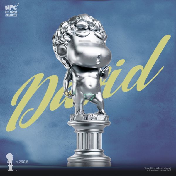 【售罄展示追加請私訊客服@toystationtw】蠟筆小新 大衛新 X NPC 動漫,模型,玩具,gk,玩驛,火影,手辦,海賊,死神,航海王,獵人,阿拉蕾,七大罪,七龍珠,寶可夢,神奇寶貝,哥吉拉,宮崎駿,迪士尼,灌籃高手,鬼滅之日刃,一拳超人,蠟筆小新,咒術,鏈鋸人,進擊的巨人,妖精尾巴,我的英雄學院,我英,鋼鍊,鋼之煉金術師,新世紀福音戰士,EVA,間諜家家酒,Re0,漫威,dc,集美#hex#tsume#prime1#queen#tes#xm#野獸國#壽屋#數碼寶貝