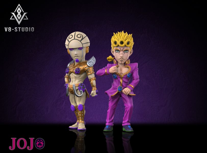 【預購】JoJo的奇妙冒險：黃金之風 喬魯諾·喬巴納&替身黃金體驗 X V8-Studio 玩驛丨Toy station, GK雕像預購, GK雕像代購, GK雕像現貨, GK雕像修復, 咒術, 咒術迴戰, SCC玩具屋, 玩具給庫, NBA, 瘋公仔, 訂製雕像,模型,伯公仔,gk,玩驛,火影,夜風本舖,海賊,死神,航海王,獵人,阿拉蕾,七大罪,七龍珠,寶可夢,神奇寶貝,哥吉拉,宮崎駿,迪士尼,灌籃高手,鬼滅之刃,一拳超人,蠟筆小新,咒術,鏈鋸人,進擊的巨人,乙骨,我英