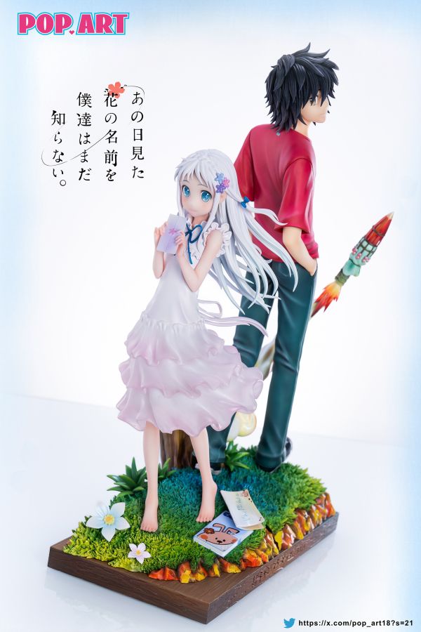 【預購】原創 我們仍未知道那天所看見的花的名字 面碼&仁太 X POP.ART工作室 玩驛丨Toy station, GK雕像預購, GK雕像代購, GK雕像現貨, GK雕像修復, 咒術, 咒術迴戰, SCC玩具屋, 玩具給庫, NBA, 瘋公仔, 訂製雕像,模型,伯公仔,gk,玩驛,火影,夜風本舖,海賊,死神,航海王,獵人,阿拉蕾,七大罪,七龍珠,寶可夢,神奇寶貝,哥吉拉,宮崎駿,迪士尼,灌籃高手,鬼滅之刃,一拳超人,蠟筆小新,咒術,鏈鋸人,進擊的巨人,乙骨,我英