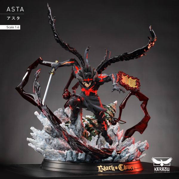 【預購】黑色五葉草 雙比例 阿斯塔 X Karasu Collectibles 玩驛丨Toy station, GK雕像預購, GK雕像代購, GK雕像現貨, GK雕像修復, 咒術, 咒術迴戰, SCC玩具屋, 玩具給庫, NBA, 瘋公仔, 訂製雕像,模型,伯公仔,gk,玩驛,火影,夜風本舖,海賊,死神,航海王,獵人,阿拉蕾,七大罪,七龍珠,寶可夢,神奇寶貝,哥吉拉,宮崎駿,迪士尼,灌籃高手,鬼滅之刃,一拳超人,蠟筆小新,咒術,鏈鋸人,進擊的巨人,乙骨,我英