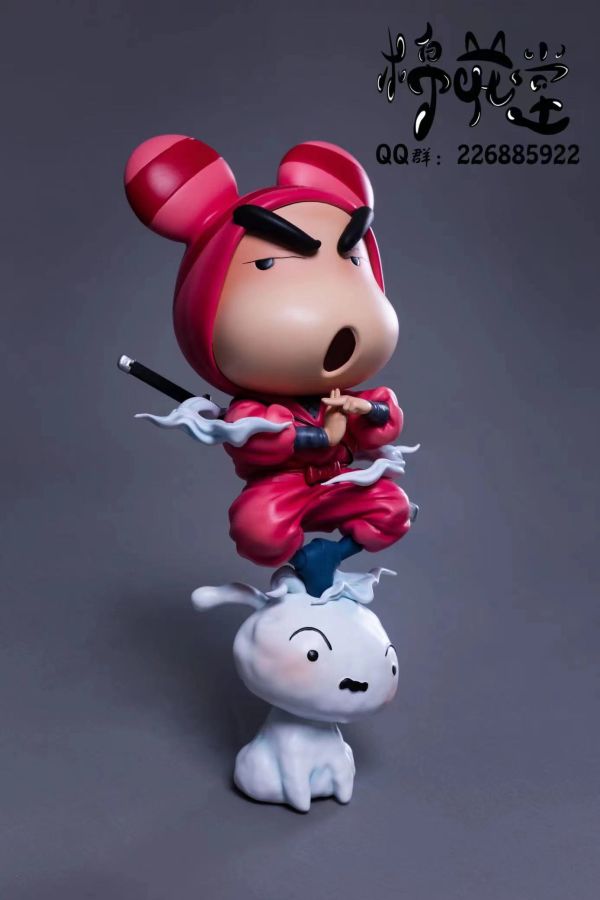 【售罄展示追加請私訊客服@toystationtw】蠟筆小新 春日部忍者小隊 忍者小新 X 棉花堂 #動漫#模型#玩具#gk#玩驛#火影#手辦#海賊#死神#航海王#獵人#阿拉蕾#七大罪#七龍珠#寶可夢#神奇寶貝#哥吉拉#宮崎駿#迪士尼#灌籃高手#鬼滅之日刃#一拳超人#蠟筆小新#咒術#鏈鋸人#進擊的巨人#妖精尾巴#我的英雄學院#我英#鋼鍊#鋼之煉金術師#新世紀福音戰士#EVA#間諜家家酒#Re0#漫威#dc#集美#hex#tsume#prime1#queen#tes#xm#野獸國#壽屋#數碼寶貝