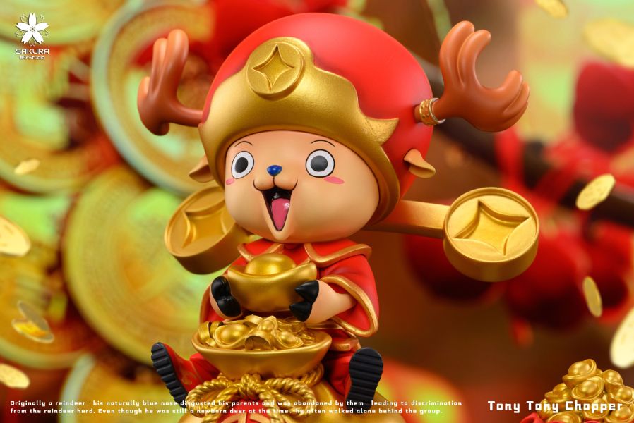 【售罄展示追加請私訊客服@toystationtw】海賊王 財神喬巴 X 櫻花 studio 玩驛丨Toy station, GK雕像預購, GK雕像代購, GK雕像現貨, GK雕像修復, 咒術, 咒術迴戰, SCC玩具屋, 玩具給庫, NBA, 瘋公仔, 訂製雕像,模型,伯公仔,gk,玩驛,火影,夜風本舖,海賊,死神,航海王,獵人,阿拉蕾,七大罪,七龍珠,寶可夢,神奇寶貝,哥吉拉,宮崎駿,迪士尼,灌籃高手,鬼滅之刃,一拳超人,蠟筆小新,咒術,鏈鋸人,進擊的巨人,乙骨,我英