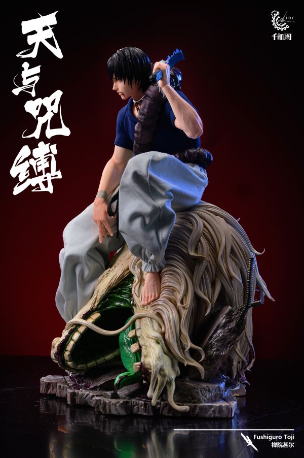 【售罄展示追加請私訊客服@toystationtw】咒術迴戰 作伏黑甚爾（Fushiguro Toji，術師殺手）X 千機閣工作室 動漫,模型,玩具,gk,玩驛,火影,手辦,海賊,死神,航海王,獵人,阿拉蕾,七大罪,七龍珠,寶可夢,神奇寶貝,哥吉拉,宮崎駿,迪士尼,灌籃高手,鬼滅之日刃,一拳超人,蠟筆小新,咒術,鏈鋸人,進擊的巨人,妖精尾巴,我的英雄學院,我英,鋼鍊,鋼之煉金術師,新世紀福音戰士,EVA,間諜家家酒,Re0,漫威,dc,集美#hex#tsume#prime1#queen#tes#xm#野獸國#壽屋#數碼寶貝