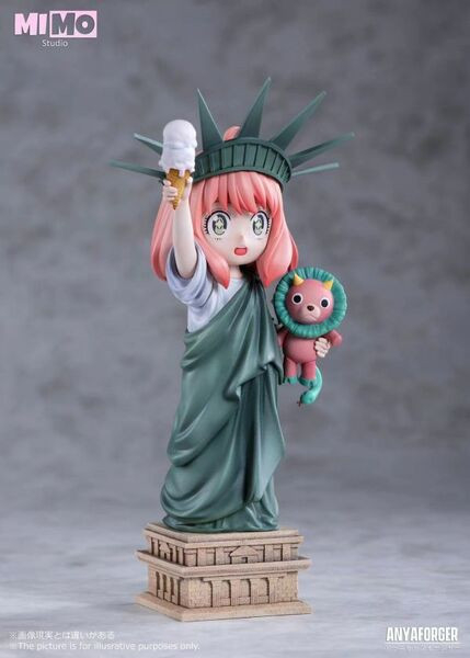 【售罄展示追加請私訊客服@toystationtw】間諜家家酒 (雙配色)自由女神像安妮亞 X Mimo 玩驛丨Toy station, GK雕像預購, GK雕像代購, GK雕像現貨, GK雕像修復, 購物網站, 自媒體選物店, 日漫, 美漫, 電影, 電玩IP, 訂製雕像,模型,玩具,gk,玩驛,火影,手辦,海賊,死神,航海王,獵人,阿拉蕾,七大罪,七龍珠,寶可夢,神奇寶貝,哥吉拉,宮崎駿,迪士尼,灌籃高手,鬼滅之日刃,一拳超人,蠟筆小新,咒術,鏈鋸人,進擊的巨人,妖精尾巴,我的英雄學院,鋼鍊,鋼之