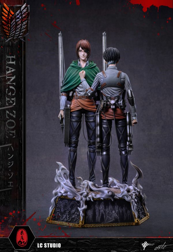 【售罄展示追加請私訊客服@toystationtw】進擊的巨人 第九彈 兵長送別韓吉 X 良辰 動漫,模型,玩具,gk,玩驛,火影,手辦,海賊,死神,航海王,獵人,阿拉蕾,七大罪,七龍珠,寶可夢,神奇寶貝,哥吉拉,宮崎駿,迪士尼,灌籃高手,鬼滅之日刃,一拳超人,蠟筆小新,咒術,鏈鋸人,進擊的巨人,妖精尾巴,我的英雄學院,我英,鋼鍊,鋼之煉金術師,新世紀福音戰士,EVA,間諜家家酒,Re0,漫威,dc,集美#hex#tsume#prime1#queen#tes#xm#野獸國#壽屋#數碼寶貝