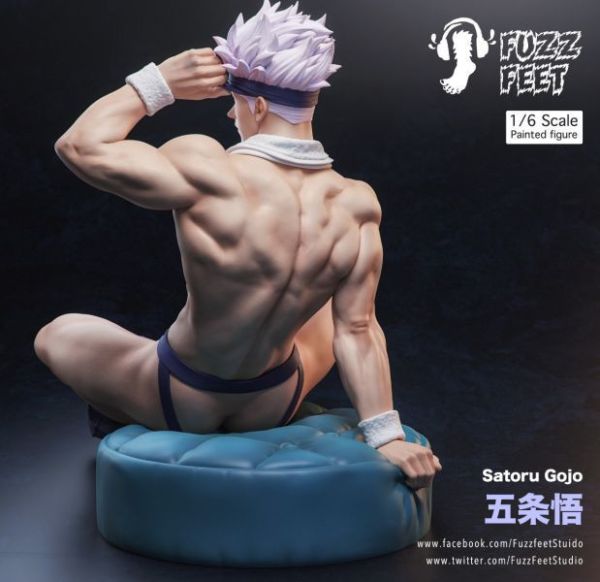 【售罄展示追加請私訊客服@toystationtw】咒術迴戰 Satoru Gojo 五條悟 X Fuzzfeet Studio 玩驛丨Toy station, GK雕像預購, GK雕像代購, GK雕像現貨, GK雕像修復, 咒術, 咒術迴戰, SCC玩具屋, 玩具給庫, NBA, 瘋公仔, 訂製雕像,模型,伯公仔,gk,玩驛,火影,夜風本舖,海賊,死神,航海王,獵人,阿拉蕾,七大罪,七龍珠,寶可夢,神奇寶貝,哥吉拉,宮崎駿,迪士尼,灌籃高手,鬼滅之刃,一拳超人,蠟筆小新,咒術,鏈鋸人,進擊的巨人,乙骨,我英