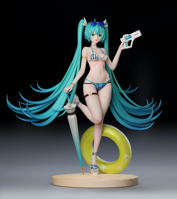 【售罄展示追加請私訊客服@toystationtw】初音未來 夏日幻想 X Kiki-Studio 玩驛丨Toy station, GK雕像預購, GK雕像代購, GK雕像現貨, GK雕像修復, 咒術, 咒術迴戰, SCC玩具屋, 玩具給庫, NBA, 瘋公仔, 訂製雕像,模型,伯公仔,gk,玩驛,火影,夜風本舖,海賊,死神,航海王,獵人,阿拉蕾,七大罪,七龍珠,寶可夢,神奇寶貝,哥吉拉,宮崎駿,迪士尼,灌籃高手,鬼滅之刃,一拳超人,蠟筆小新,咒術,鏈鋸人,進擊的巨人,乙骨,我英