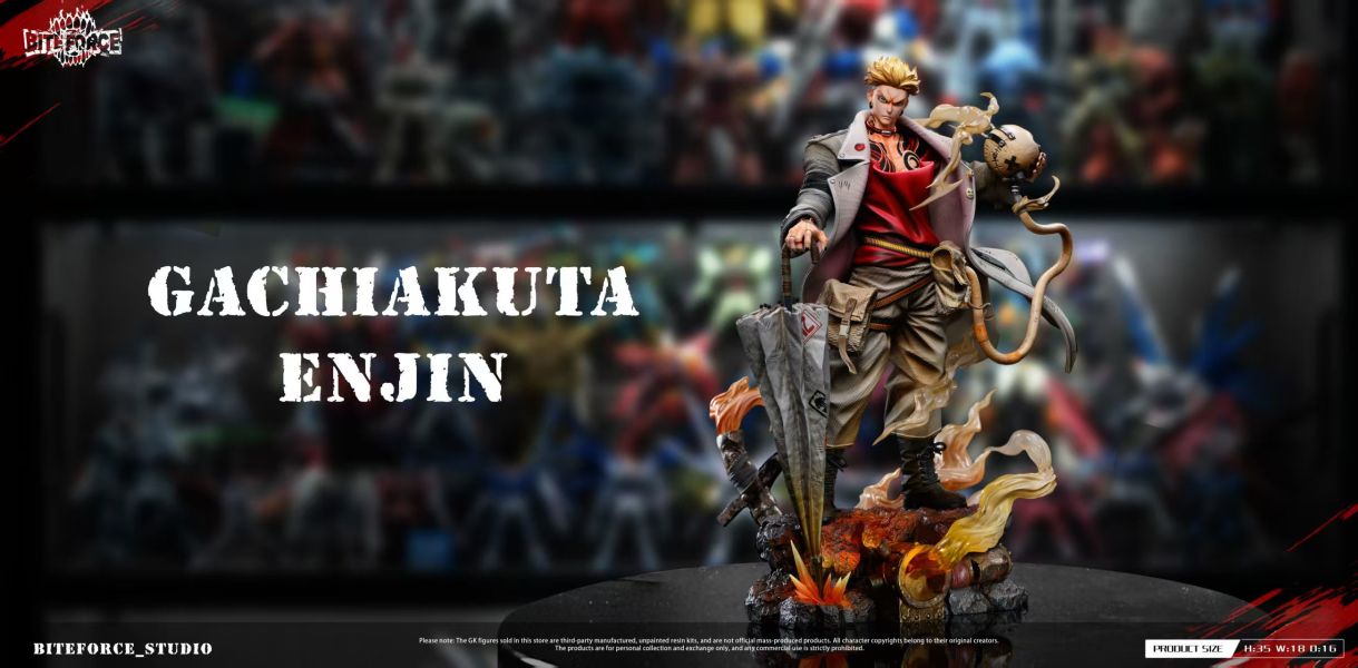 【預購】廢淵戰鬼 清潔工小隊第一彈 恩琴ENJIN X BiteForce咬合力 玩驛丨Toy station, GK雕像預購, GK雕像代購, GK雕像現貨, GK雕像修復, 咒術, 咒術迴戰, SCC玩具屋, 玩具給庫, NBA, 瘋公仔, 訂製雕像,模型,伯公仔,gk,玩驛,火影,夜風本舖,海賊,死神,航海王,獵人,阿拉蕾,七大罪,七龍珠,寶可夢,神奇寶貝,哥吉拉,宮崎駿,迪士尼,灌籃高手,鬼滅之刃,一拳超人,蠟筆小新,咒術,鏈鋸人,進擊的巨人,乙骨,我英