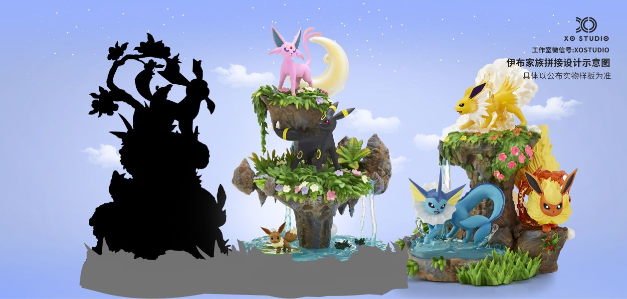 【售罄展示追加請私訊客服@toystationtw】寶可夢 伊布家族生態第二彈1/20比例圖鑒GK系列 X XoStudio 動漫,模型,玩具,gk,玩驛,火影,手辦,海賊,死神,航海王,獵人,阿拉蕾,七大罪,七龍珠,寶可夢,神奇寶貝,哥吉拉,宮崎駿,迪士尼,灌籃高手,鬼滅之日刃,一拳超人,蠟筆小新,咒術,鏈鋸人,進擊的巨人,妖精尾巴,我的英雄學院,我英,鋼鍊,鋼之煉金術師,新世紀福音戰士,EVA,間諜家家酒,Re0,漫威,dc,集美#hex#tsume#prime1#queen#tes#xm#野獸國#壽屋#數碼寶貝