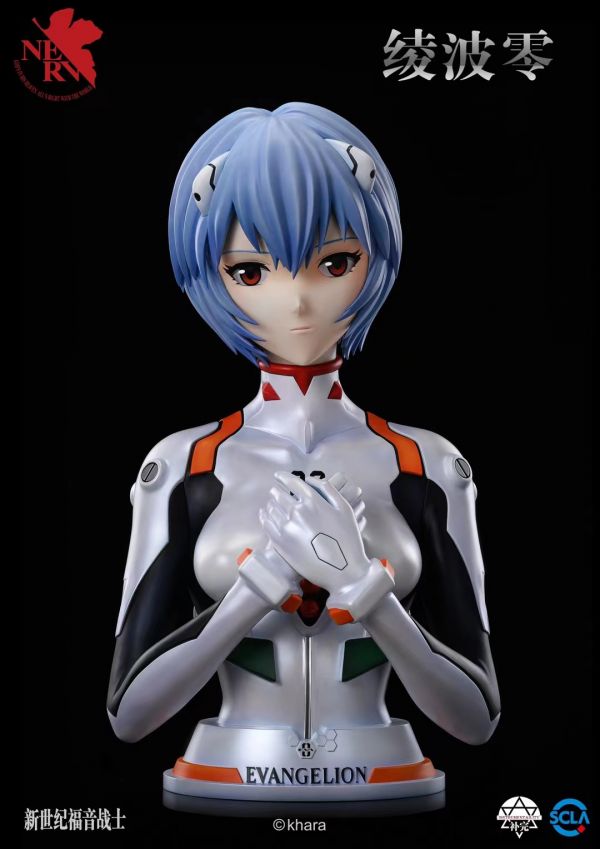 【售罄展示追加請私訊客服@toystationtw】新世紀福音戰士 綾波零 1/1半身像 X 正版授權 #動漫#模型#玩具#gk#玩驛#火影#手辦#海賊#死神#航海王#獵人#阿拉蕾#七大罪#七龍珠#寶可夢#神奇寶貝#哥吉拉#宮崎駿#迪士尼#灌籃高手#鬼滅之日刃#一拳超人#蠟筆小新#咒術#鏈鋸人#進擊的巨人#妖精尾巴#我的英雄學院#我英#鋼鍊#鋼之煉金術師#新世紀福音戰士#EVA#間諜家家酒#Re0#漫威#dc#集美#hex#tsume#prime1#queen#tes#xm#野獸國#壽屋#數碼寶貝